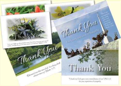 Thank You Note Cards